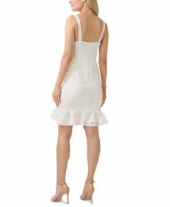 Adrianna Papell Women's Embroidered Ruffled-Hem Dress -Anne Klein Sales Store 23033643 fpx