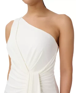 Adrianna Papell Women's One-Shoulder Draped-Detail Gown -Anne Klein Sales Store 23034183 fpx