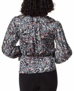 Sam Edelman Women's Ruffled V-Neck Top 5 Sam Edelman Women's Ruffled V-Neck Top -Anne Klein Sales Store 23034454 fpx