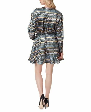 Jessica Simpson Women's Shiloh Printed Shirt Dress 2 Jessica Simpson Women's Shiloh Printed Shirt Dress - Image 2