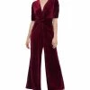 Vince Camuto Lvet Twist-Front Jumpsuit