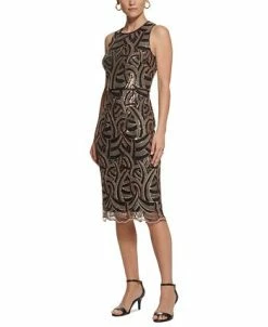 Vince Camuto Women's Sequin-Pattern Bodycon Dress -Anne Klein Sales Store 23048482 fpx