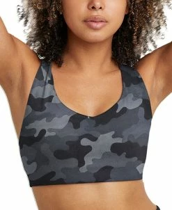 Champion Women's Soft Touch Camo Light-Support Sports Bra