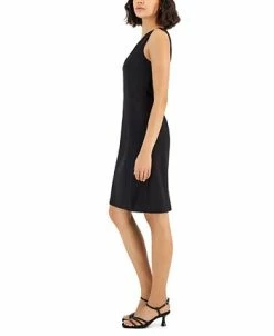 Anne Klein Women's Compression V-Neck Sheath Dress -Anne Klein Sales Store 23151136 fpx