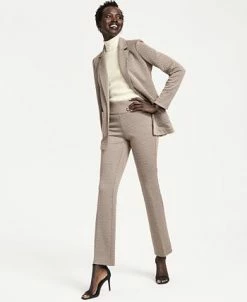 Anne Klein Women's Chevron Pull-On Bootcut Pants -Anne Klein Sales Store 23151454 fpx