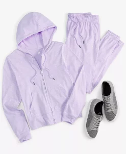 ID Ideology Women's Retro Recycled Full Zip Jacket, Created For Macy's -Anne Klein Sales Store 23158547 fpx