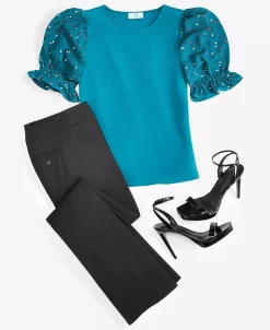 CeCe Slim Bootcut Pants -Anne Klein Sales Store 23158687 fpx