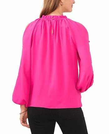 Vince Camuto Women's Cold-Shoulder Slit-Sleeve Top 2 Vince Camuto Women's Cold-Shoulder Slit-Sleeve Top - Image 2