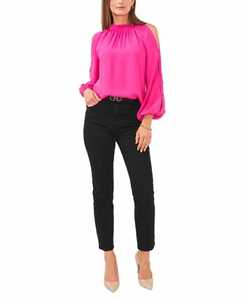 Vince Camuto Women's Cold-Shoulder Slit-Sleeve Top 3 Vince Camuto Women's Cold-Shoulder Slit-Sleeve Top - Image 3