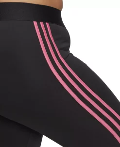 ADIDAS Women's Essentials 3-Stripe Full Length Cotton Leggings, XS-4X 21 ADIDAS Women's Essentials 3-Stripe Full Length Cotton Leggings, XS-4X -Anne Klein Sales Store 23189189 fpx