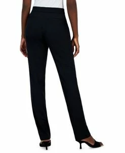 Alfani Women's Essential Mid-Rise Straight-Leg Pants, Created For Macy's -Anne Klein Sales Store 23214344 fpx