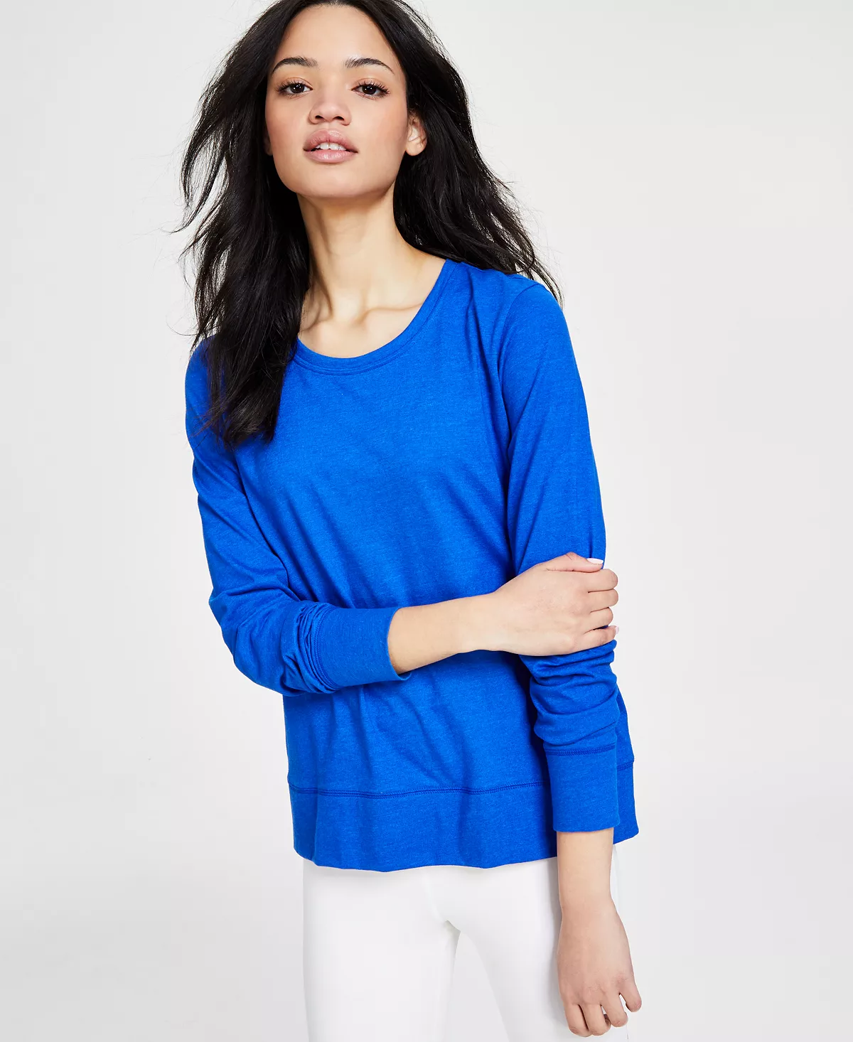 ID Ideology Women's Retro Recycled Pullover, Created For Macy's 1 ID Ideology Women's Retro Recycled Pullover, Created For Macy's