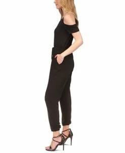 Michael Kors Women's Chain Cold-Shoulder Jumpsuit -Anne Klein Sales Store 23261883 fpx