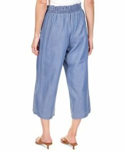 Michael Kors Women's Tie-Front Wide-Leg Pants 6 Michael Kors Women's Tie-Front Wide-Leg Pants -Anne Klein Sales Store 23261910 fpx