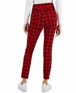 Style & Co Women's Plaid Ponté-Knit Pull-On Pants, Created For Macy's 6 Style & Co Women's Plaid Ponté-Knit Pull-On Pants, Created For Macy's -Anne Klein Sales Store 23273157 fpx