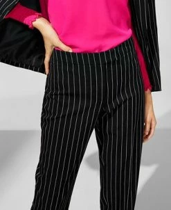 Anne Klein Women's Pinstripe Straight-Leg Pants -Anne Klein Sales Store 23275162 fpx