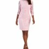 Kasper Women's Laurissa Lace 3/4-Sleeve Sheath Dress