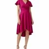 Adrianna Papell Women's Draped Flutter-Sleeve Dress