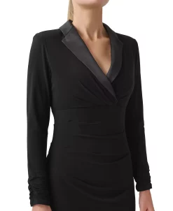 Adrianna Papell Women's Jersey Tuxedo Sheath Dress -Anne Klein Sales Store 23334700 fpx