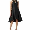 Adrianna Papell Women's Beaded Mikado Fit & Flare Dress