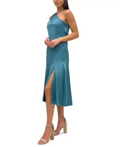 Sam Edelman Women's One-Shoulder Slit-Hem Midi Dress -Anne Klein Sales Store 23379034 fpx