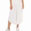 Vince Camuto Women's Wide-Leg Cropped Pull-On Pants