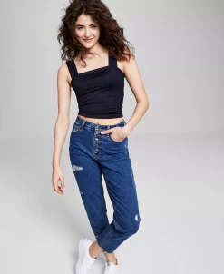 And Now This Women's Square-Neck Double-Layer Tank Top -Anne Klein Sales Store 23454451 fpx