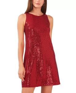 Vince Camuto Women's Sequin Dress With Keyhole -Anne Klein Sales Store 23475016 fpx
