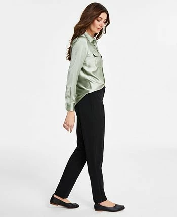 Alfani Women's Straight-Leg Pants, Regular, Long & Short Lengths, Created For Macy's 3 Alfani Women's Straight-Leg Pants, Regular, Long & Short Lengths, Created For Macy's - Image 3