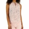 Anne Klein Women's Abstract-Print Sleeveless Tulia Blouse