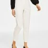 Anne Klein Women's Stretch Slim Hollywood-Waist Ankle Pants