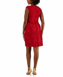 Kasper Women's Morgan Sleeveless Floral-Lace Shift Dress -Anne Klein Sales Store 23531002 fpx