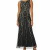 Papell Studio Women's Beaded Sleeveless Gown