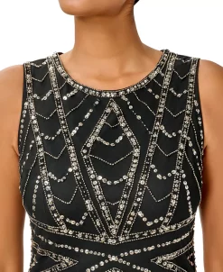 Papell Studio Women's Beaded Sleeveless Gown -Anne Klein Sales Store 23531636 fpx