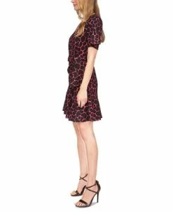 Michael Kors Women's Flutter-Wrap Mini Dress -Anne Klein Sales Store 23534319 fpx