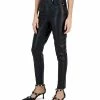 INC International Concepts Women's Faux-Leather Skinny Pants, Created For Macy's