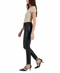 INC International Concepts Women's Faux-Leather Skinny Pants, Created For Macy's -Anne Klein Sales Store 23541209 fpx