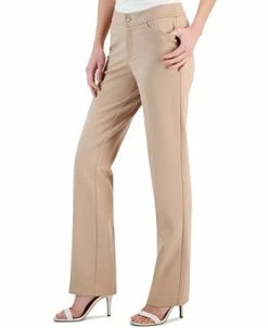 Anne Klein Women's Collection Compression Fly-Front Bootcut Pants -Anne Klein Sales Store 23542255 fpx