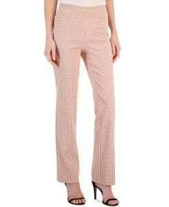 Anne Klein Women's High-Rise Pull-On Bootcut Pants