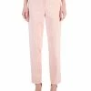 Anne Klein Women's Bowie Double-Weave Straight-Leg Pants