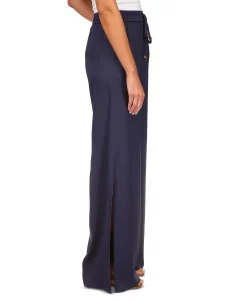 Michael Kors Women's Solid And Chain-Print High-Slit Pull-On Pants, Regular & Petite -Anne Klein Sales Store 23548170 fpx