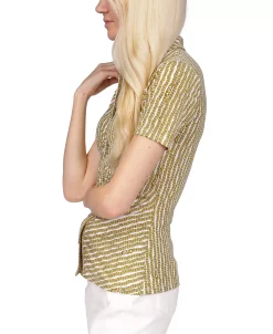 Michael Kors Women's Button Ruched-Front Top -Anne Klein Sales Store 23548184 fpx