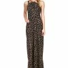Michael Kors Women's Printed Necklace Maxi Dress