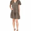 Michael Kors Women's Giraffe-Print Tiered Dress