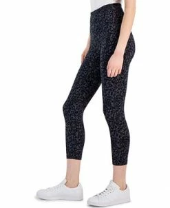 Style & Co Women's Printed High Rise Capri Pull-On Leggings, Created For Macy's -Anne Klein Sales Store 23567711 fpx