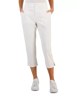 Style & Co Women's Mid Rise Comfort Waist Capri Pants, Created For Macy's -Anne Klein Sales Store 23568228 fpx