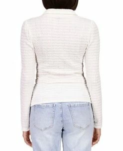 Sanctuary Women's Smocked Button-Front Knit Shirt -Anne Klein Sales Store 23586685 fpx