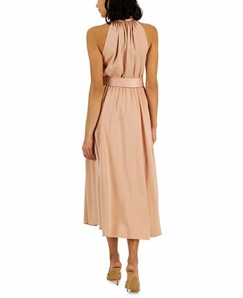 Anne Klein Women's Twist-Neck Halter Sleeveless Midi Dress 2 Anne Klein Women's Twist-Neck Halter Sleeveless Midi Dress - Image 2