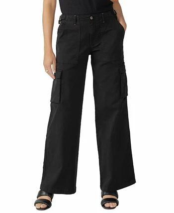 Sanctuary Women's Solid Reissue Straight-Leg Cargo Pants 2 Sanctuary Women's Solid Reissue Straight-Leg Cargo Pants - Image 2