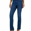 Anne Klein Women's High Rise Front-Fly Bootcut Jeans